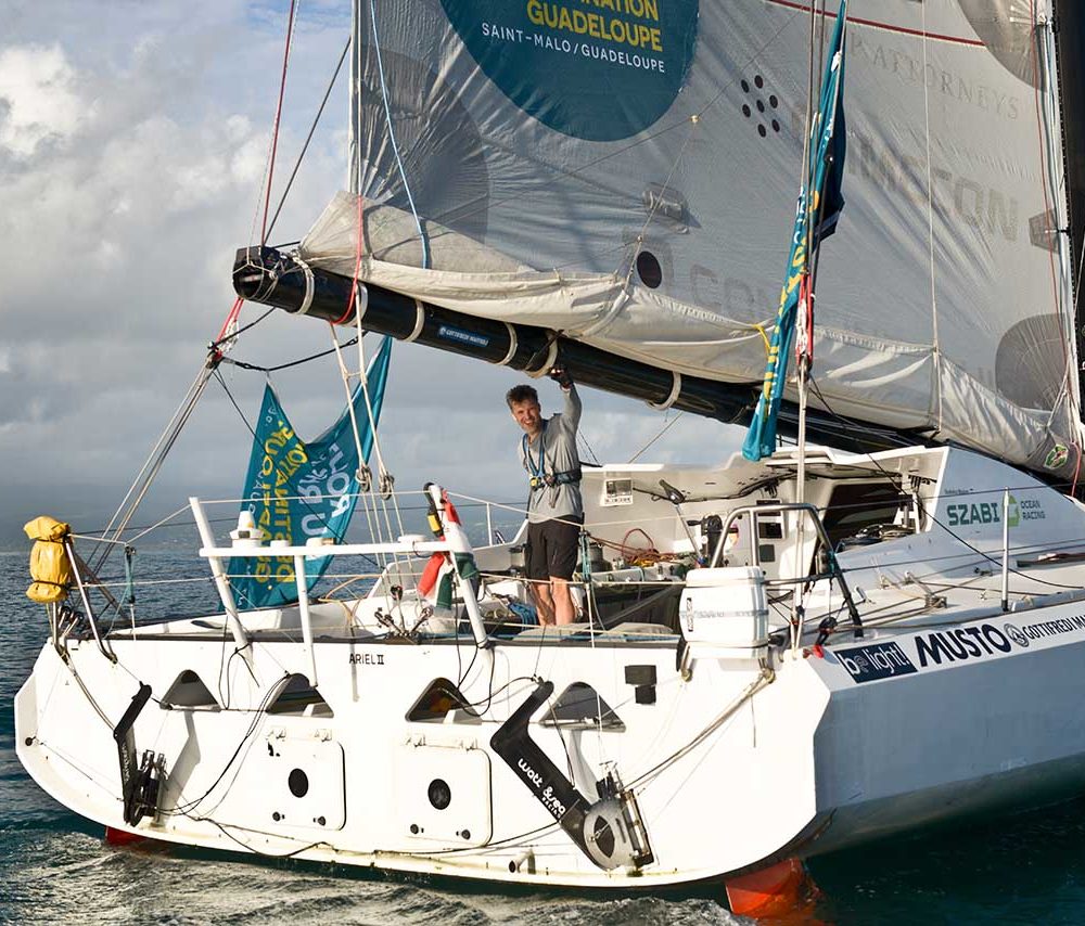 Hungary’s Szabolcs ‘Szabi’ Weöres is 26th IMOCA into Guadeloupe