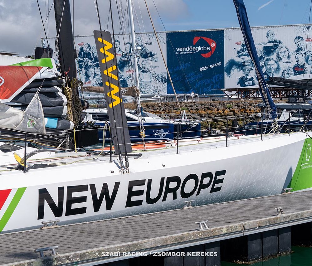 A New Europe nevet kapta Weöres Szabolcs hajója